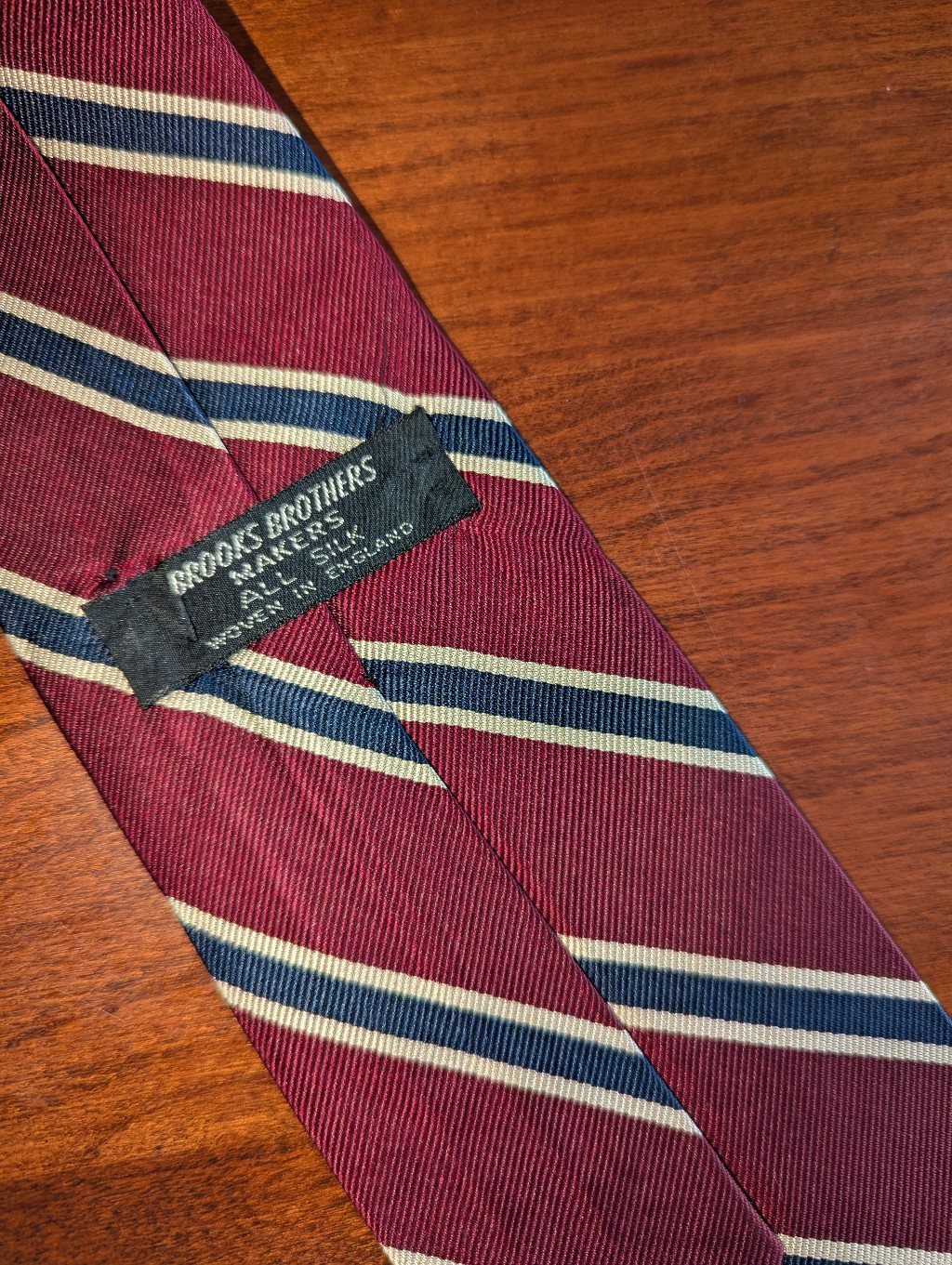 Classic Brooks Brokers Crimson Tie